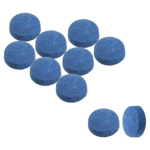 10Pcs 10mm Dia Billiard Pool Cue Tips Snooker Pool Stick Replacement Tips, Blue - Picture 1 of 6