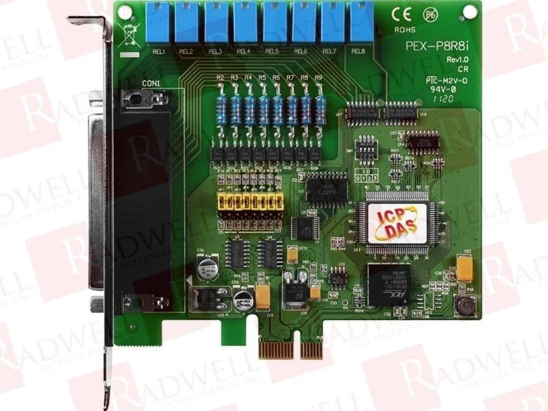 ICP DAS USA PEX-P8R8I / PEXP8R8I (NEW IN BOX) - Image 1 of 1