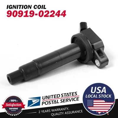 Bobina de encendido de alto rendimiento 90919-02244 de 1 pieza para Toyota Solara 2002-2007 2,4 L Foto 1 de 4
