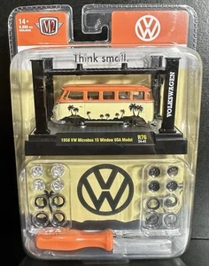 2025 M2 Machines,Model-Kit,1958 VW Microbus 15 Window US Model,R76,New,rare. - Picture 1 of 10