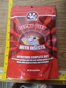 Pangea Fruchtmischung mit Insekten Schopfgecko Komplettdiät 1/2 Pfund EXP 2026 Bin9 - Bild 1 von 1