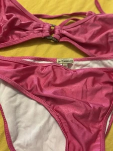bikini 44 46 In Extenso Pink Rosa Neckholder Triangel Hose Meer Bademode Pool - Bild 1 von 24