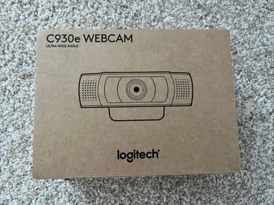 Logitech C930e Ultra Wide Angle Webcam Open Box - Image 1 of 3