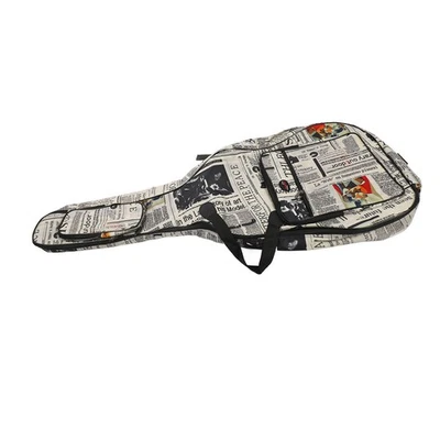 Water Resistant 600D Oxford Fabric Double Gig Bag / Guitar Bag W5E7 - Image 1 of 4