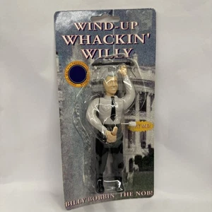 Vintage Y2K Pipedream Wind-Up Whackin' Willy Bill Clinton Figure Toy NOS Works - Picture 1 of 2