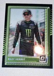 2025 Donruss Racing Riley Herbst Black Velocity 13/39 - Picture 1 of 2