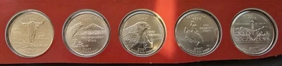 2007-D STATEHOOD QUARTERS IN ORIGINAL MINT SET CELLO PACK - FREE SHIPPING LS3 - Image 1 of 2