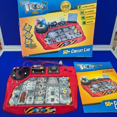 Tronex Electronics Circuit Lab 50+ Experiments STEM Science Electronics Tasks - Image 1 of 4