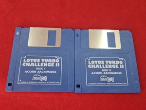 Lotus Turbo Challenge II Spiel für ACORN Archimedes RISC OS von Krisalis 1992 - Bild 1 von 1