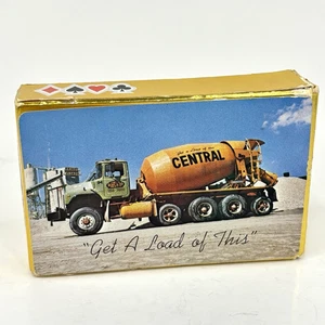 Vintage Mack Truck Spielkarten R-Model Betonmischer Central Promo Deck komplett - Bild 1 von 11
