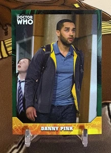 2017 Topps Doctor Who Signature Series Danny Pink PE Green Parallel Card /50 - Picture 1 of 2