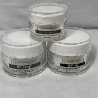 Dr. Jeannette Graf SKIN DEEP Gel Tratamiento Arrugas, Crema Facial de Día, Crema para Ojos Foto 1 de 4