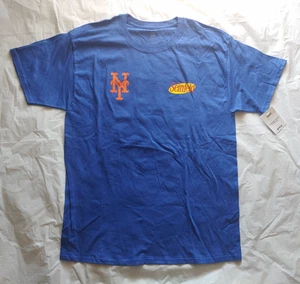 Brandneu mit Etikett Jerry Seinfeld #00 New York Mets Citi Field SGA Trikot T-Shirt - Größe Large - Bild 1 von 7