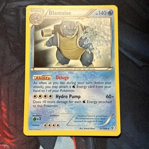 Pokemon Blastoise 31/149 Non-Holo Rare Boundaries Crossed Expanded GLC  - Picture 1 of 2