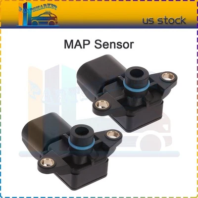 Compatível com Jeep Liberty 3.7L 2002-2003 2 peças coletor sensor MAP pressão absoluta - Imagem 1 de 4