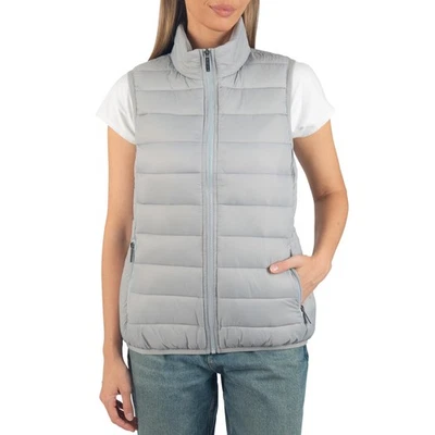 Alpine Swiss Jodie Womens Puffer Vest Warm Light Down Alternative Insulated - Image 1 of 4