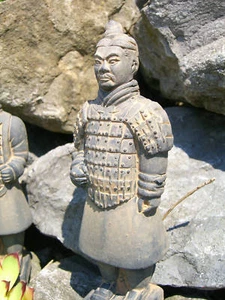 Terrakotta Feldsoldat 17cm (Armee, Soldat, Krieger), Gr. XXS  - Bild 1 von 6