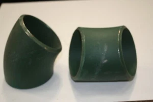 Hackney 4" 45 Degree Butt Weld Elbow Carbon Steel STD WPB Fitting - Picture 1 of 2