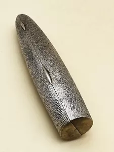 Ancien étui à cigare en argent et vermeil poinçons d'orfèvre - Photo 1/6