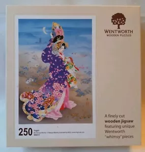Wentworth Yugiri Haruyo Morita Geisha Girl 250 Piece Jigsaw Puzzle Japanese Rare - Picture 1 of 11