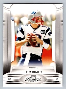 Tom Brady 2009 Playoff Prestige #57 New England Patriots - Imagen 1 de 2
