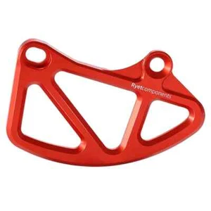 Bash Guard MTB Chainring Protector PLATE 34T - 36T Red - Picture 1 of 9
