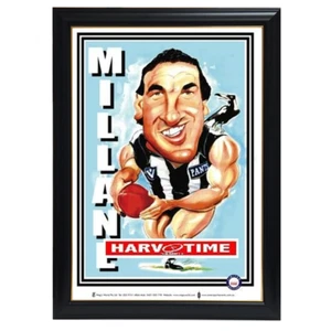 Darren Millane, Harv Time Print Framed - Picture 1 of 1