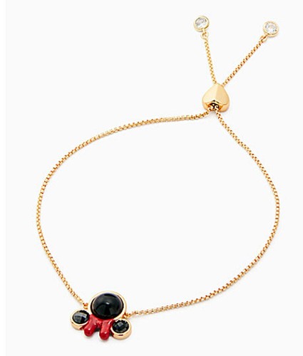 disney x kate spade new york minnie slider bracelet