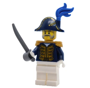 Bluecoat Governor 70412 Pirates II LEGO® Minifigure Mini Figure - Picture 1 of 5