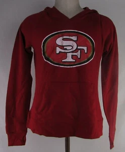 San Francisco 49ers NFL Juniors Collection Girls Pullover Hoodie - Picture 1 of 8