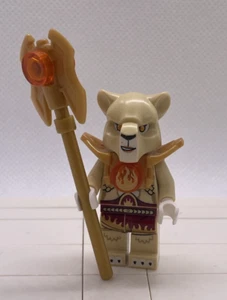 LEGO Chima Li'Ella con traje rojo oscuro loc079 70146 Flying Phoenix Fire Temple - Imagen 1 de 6