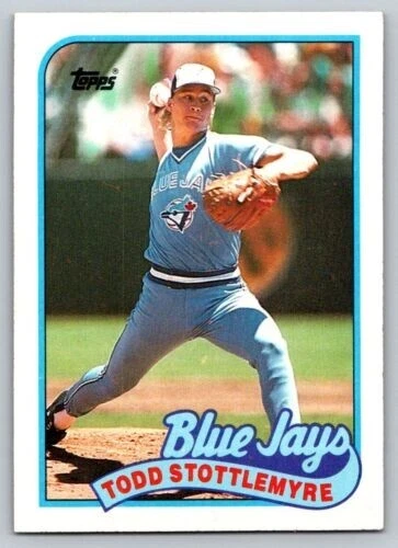 1989 Topps  #722  Todd Stottlemyre    Pitcher   Toronto Blue Jays  FREE shipping - Image 1 of 1