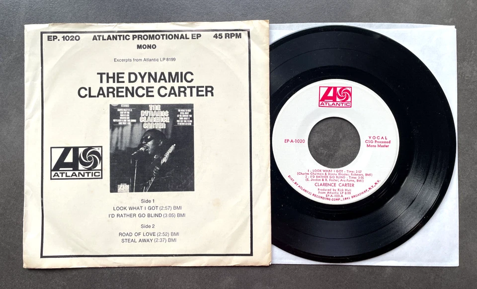 EP - Clarence Carter - The Dynamic - US Atlantic Promo - Bild 1 von 1