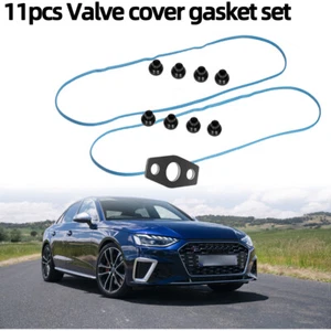 For 1997-2016 GMC Hummer Pontiac Chevrolet 4.8L 5.3L 6.0L Valve Cover Gasket Set - Picture 1 of 5