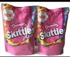 2x Skittles Desserts Flavoured Vegan Sweets Pouch Bags 152g New Rare Sweets