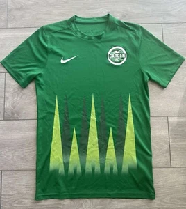 Garden FC NIKE Football Shirt Youtube Theo Baker Green Men Medium RARE 2020 / 21 - Picture 1 of 5