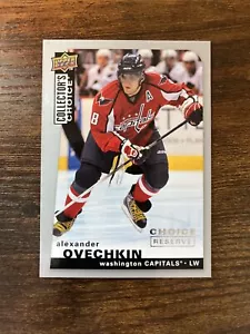 2008-09 UD Sammler Auswahl Reserve #7 Alexander Ovechkin Washington Capitals - Bild 1 von 2