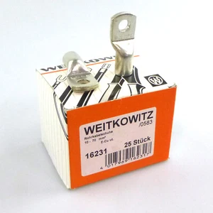 Weitkowitz Rohrkabelschuhe 16231 M10 (25Stk.) OVP - Bild 1 von 4