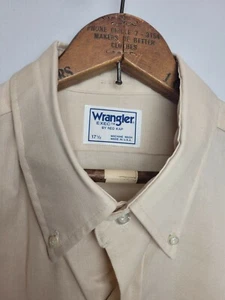 Vtg 1970s Wrangler XL Made In USA Tough Work Red Kap Mens Western Wear - Picture 1 of 4