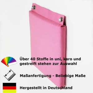 Wandkissen nach Maß, abziehbar, aus Dralon, optionale Befestigung aus Edelstahl - Bild 1 von 9