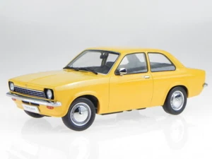 Opel Kadett C 2-porte 1973 giallo modellino KK-Scale 1:18 - Foto 1 di 7