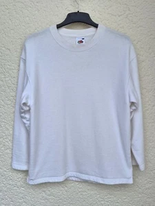 Sweatshirt in Weiß, Größe 44 - Bild 1 von 3