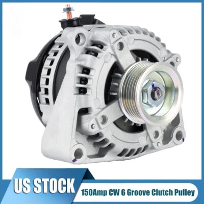 Alternator For Chevrolet Silverado & GMC Sierra 2500 3500 HD 6.6L 2015-2020 150A - Image 1 of 4