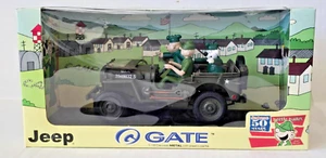 Beetle Bailey in Jeep adventures 1:18 Scale - Ride on the Willy Jeep NIB - Picture 1 of 12