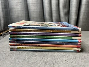 VTG Clue Jr Mystery Books Parker C Hinter Lot of 9 Childrens READ - Bild 1 von 24
