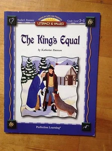 The Kings Equal by Katherine Paterson Teachers Resource Grades 3-5 Paperback  - Picture 1 of 6