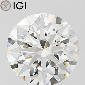 VVS2 G 1.75 CT. CVD Lab Grown Diamond IGI Certified Round cut for proposed Ring - Picture 1 of 8