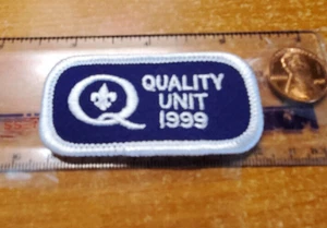 Quality Unit 1999 Embroidered Patch, BSA Boy Scouts Of America Uniform {ww} - Picture 1 of 2