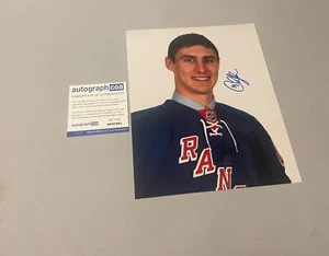 CHRIS KREIDER NHL New York Rangers signed in-person photo 8x10 autograph + ACOA - Picture 1 of 2