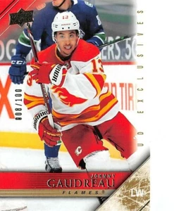 2020-21 UD '05-06 Upper Deck Tribute Exclusives #T10 Johnny Gaudreau/100 - Imagen 1 de 2